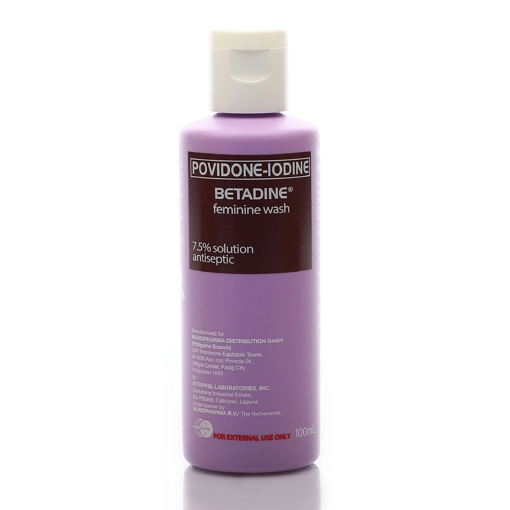BETADINE® (Povidone-Iodine) Antiseptic Feminine Wash 100mL - La Belleza AU Skin & Wellness