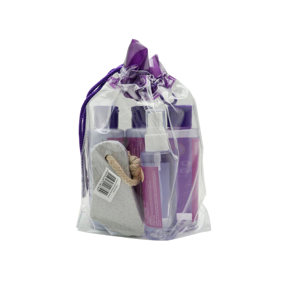 Pretty Secret Lavender and Chamomile Foot Pack with Pumice 4x 120ml - La Belleza AU Skin & Wellness