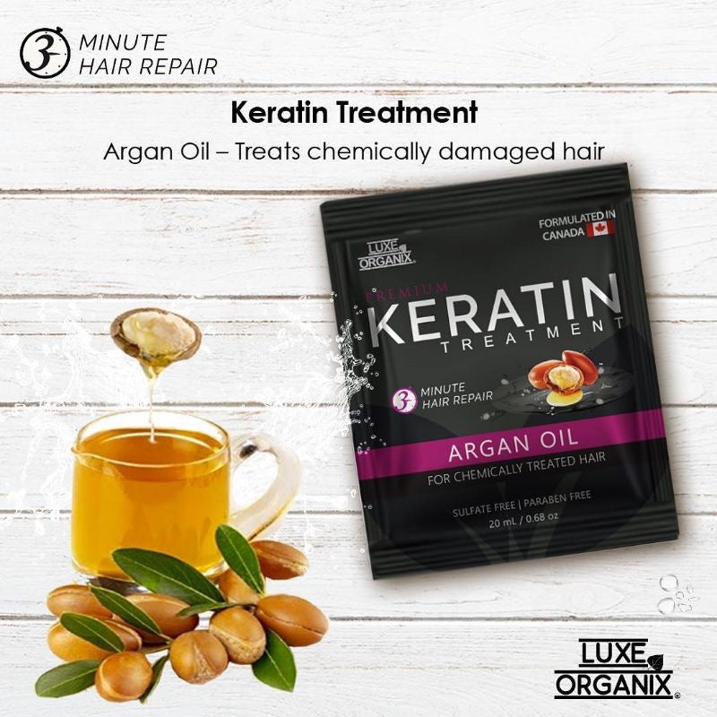 Premium Keratin Treatment Argan Oil For Chemically Treated Hair 6s - La Belleza AU Skin & Wellness