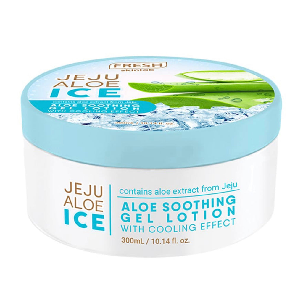 Fresh Skinlab Jeju Aloe Ice Soothing Gel Lotion 300ml - La Belleza AU Skin & Wellness