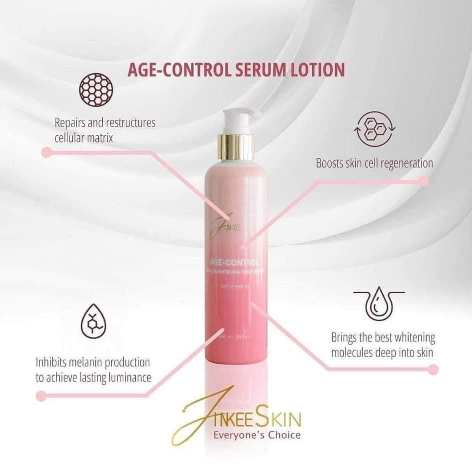 Jinkee Skin Age Control Body Serum Lotion 250ml - La Belleza AU Skin & Wellness