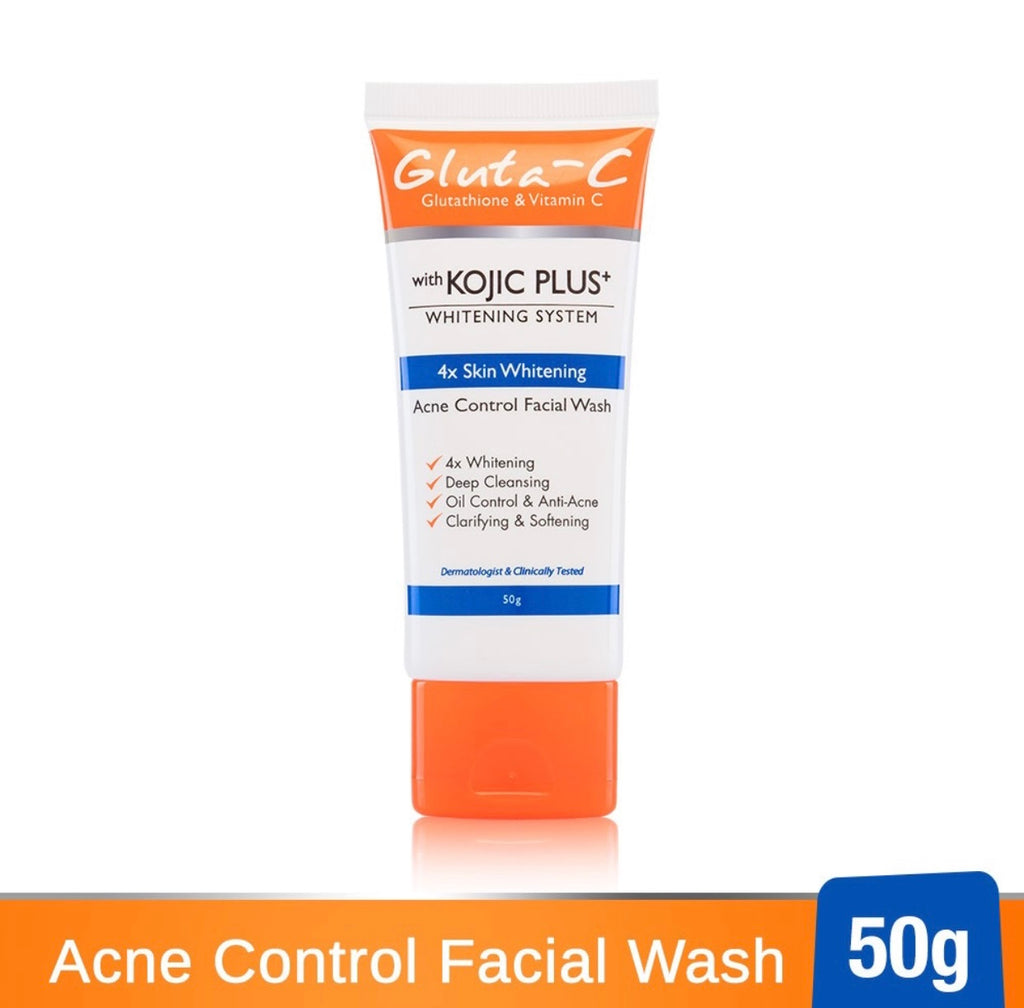 Gluta-C Kojic Plus+ Acne Control Facial Wash 50g - La Belleza AU Skin & Wellness