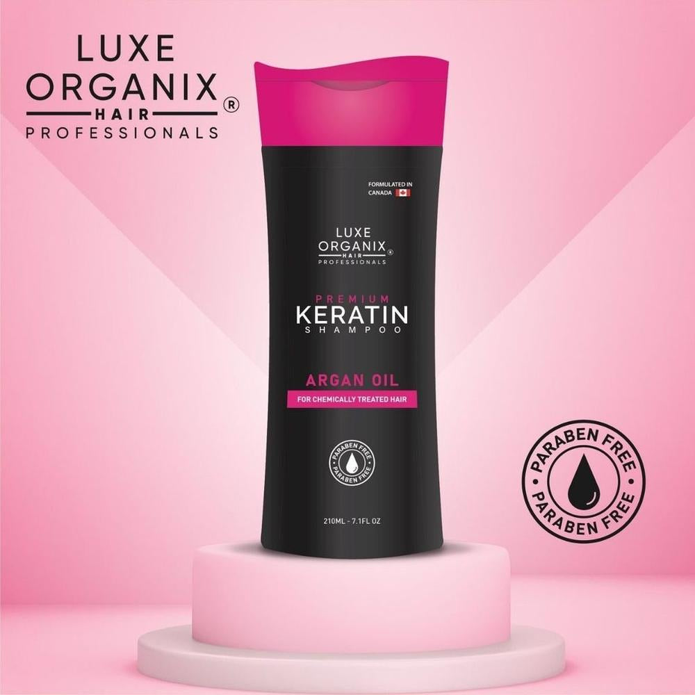 Luxe Organix Premium Keratin Shampoo 210ml - La Belleza AU Skin & Wellness