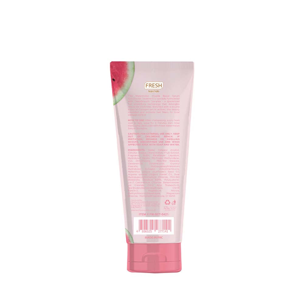 B1T1 Fresh Hairlab Watermelon Double Boost Collagen 2 in 1 Serum Conditioner Treatment 200ml - La Belleza AU Skin & Wellness