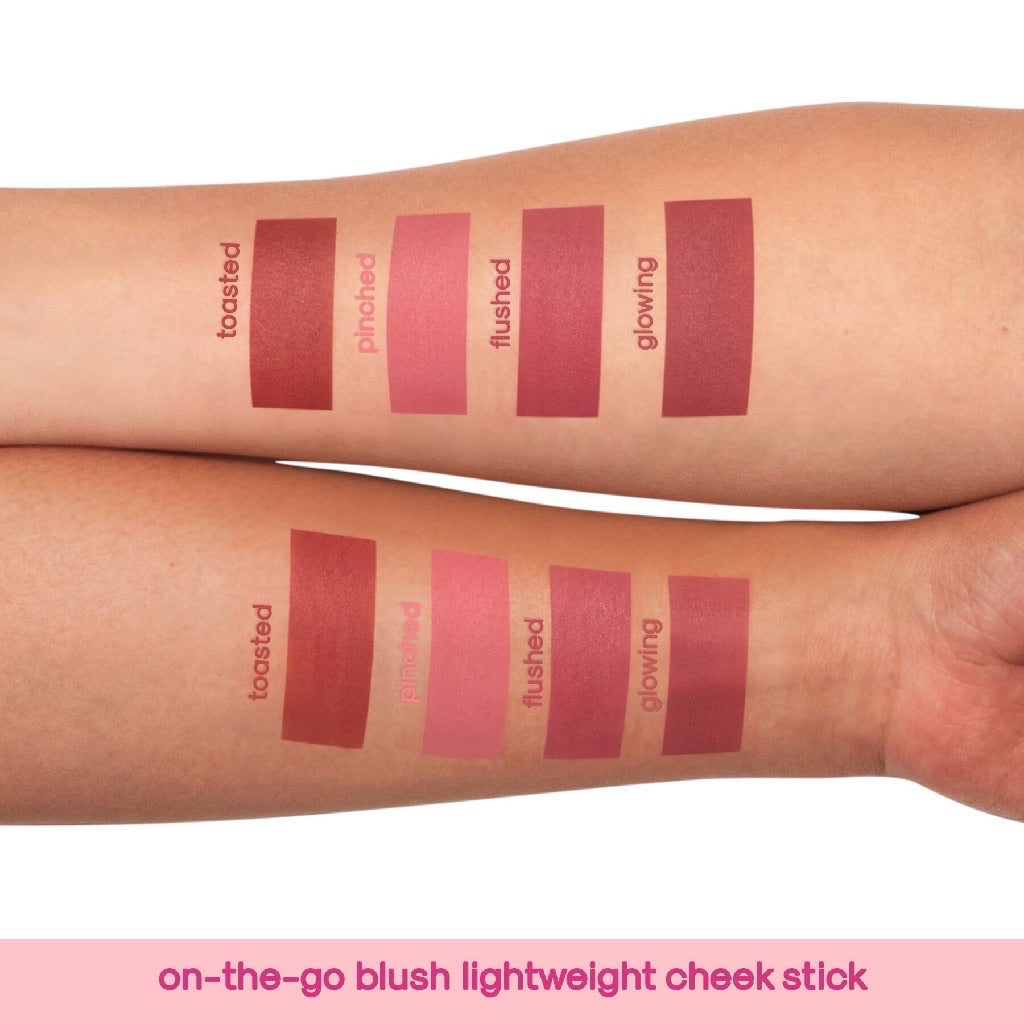 Happy Skin On-The-Go Blush Lightweight Cheek Stick - La Belleza AU Skin & Wellness