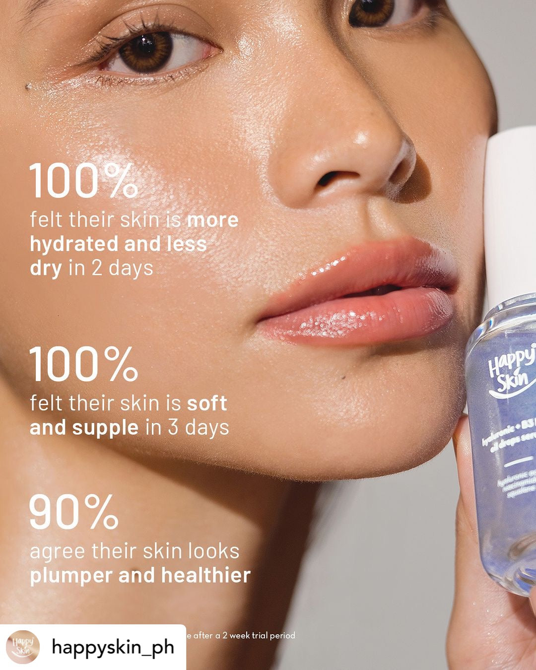 Happy Skin Hyaluronic + B3 Boost Oil Drops Serum 50ml - La Belleza AU Skin & Wellness