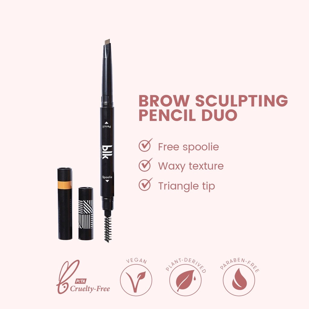 BLK Cosmetics Brow Sculpting Pencil Duo - La Belleza AU Skin & Wellness
