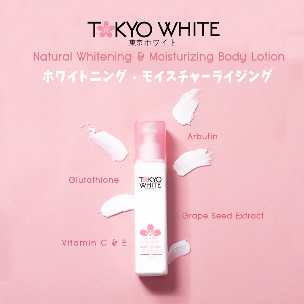 Tokyo White Natural Whitening & Moisturizing Body Lotion 200ml - La Belleza AU Skin & Wellness