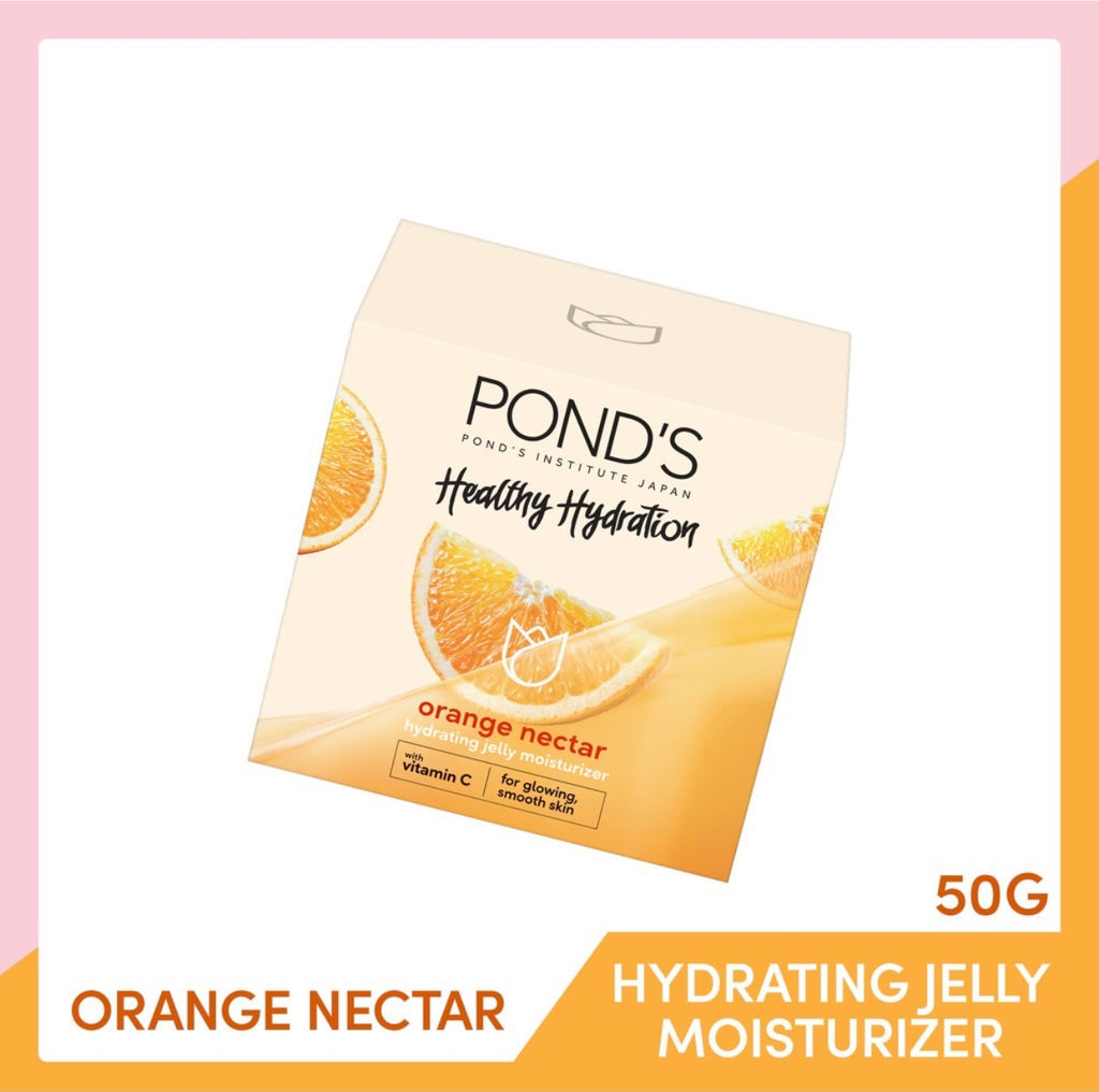 PONDS Jelly Moisturizer w/ Vit C for Hydrated Skin 50g (Orange Nectar) - La Belleza AU Skin & Wellness