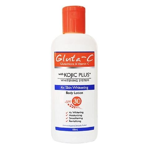 Gluta-C Glutathione & Vitamin C with Kojic Plus+ Whitening System Body Lotion 150ml - La Belleza AU Skin & Wellness