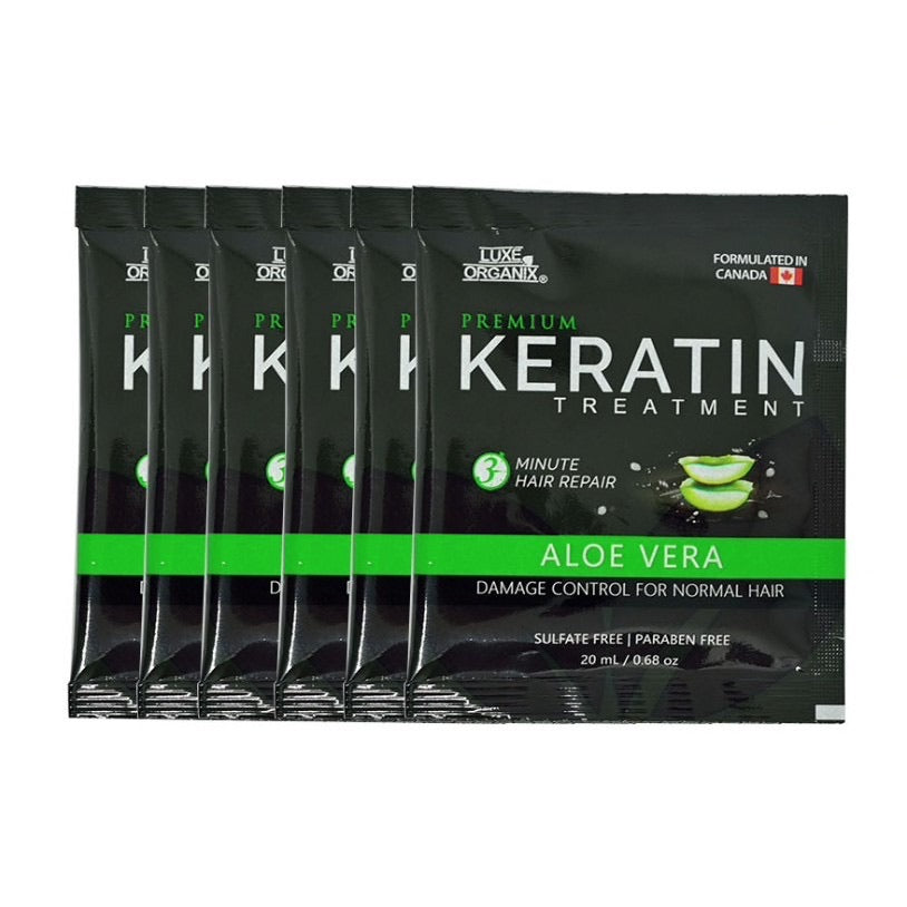 LUXE ORGANIX Premium Keratin Treatment Aloe Vera 20ml 6s - La Belleza AU Skin & Wellness