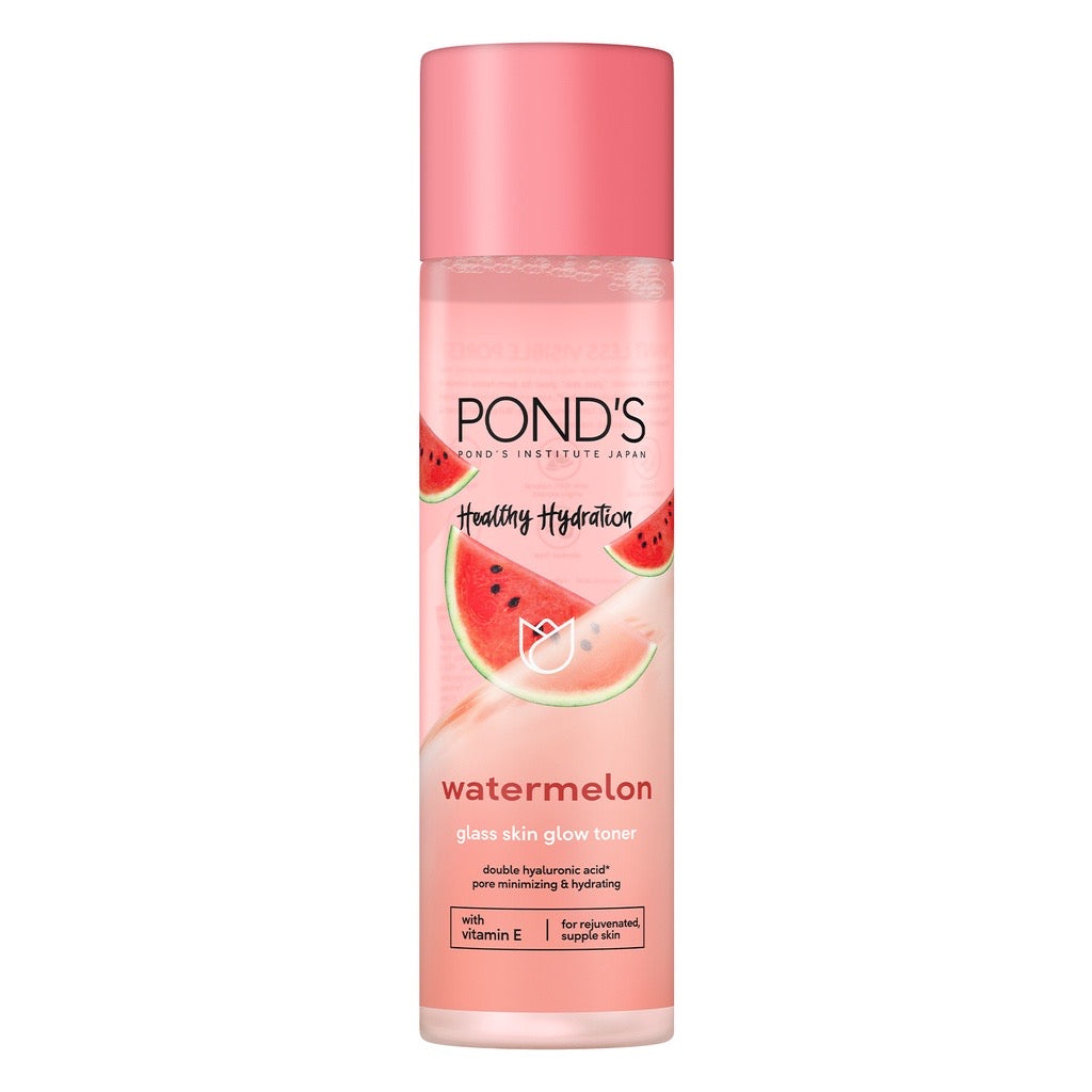 Pond's Healthy Hydration Watermelon Glass Skin Toner 110ml - La Belleza AU Skin & Wellness
