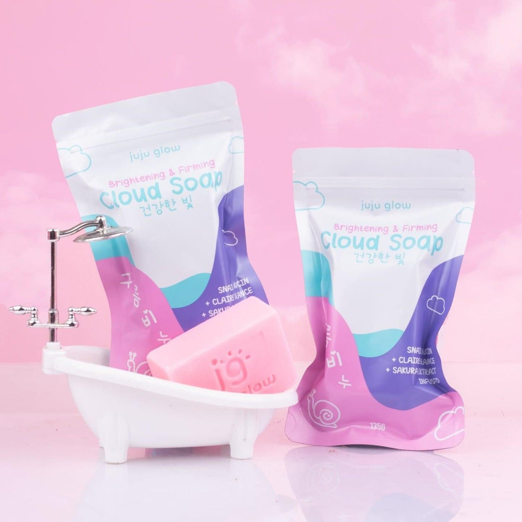 Juju Glow Brightening & Firming Cloud Soap 135g - La Belleza AU Skin & Wellness