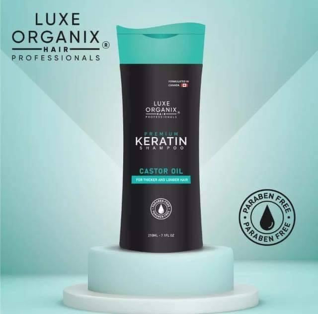 Luxe Organix Premium Keratin Shampoo 210ml - La Belleza AU Skin & Wellness