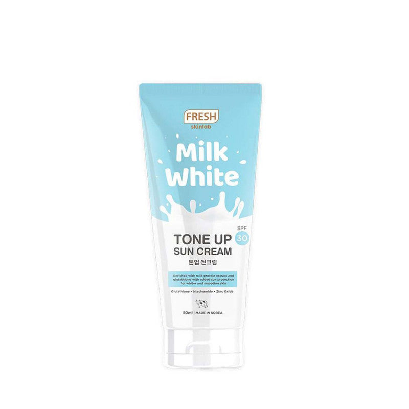 Fresh Skinlab Milk White Tone Up Sun Cream SPF30 50ml - La Belleza AU Skin & Wellness