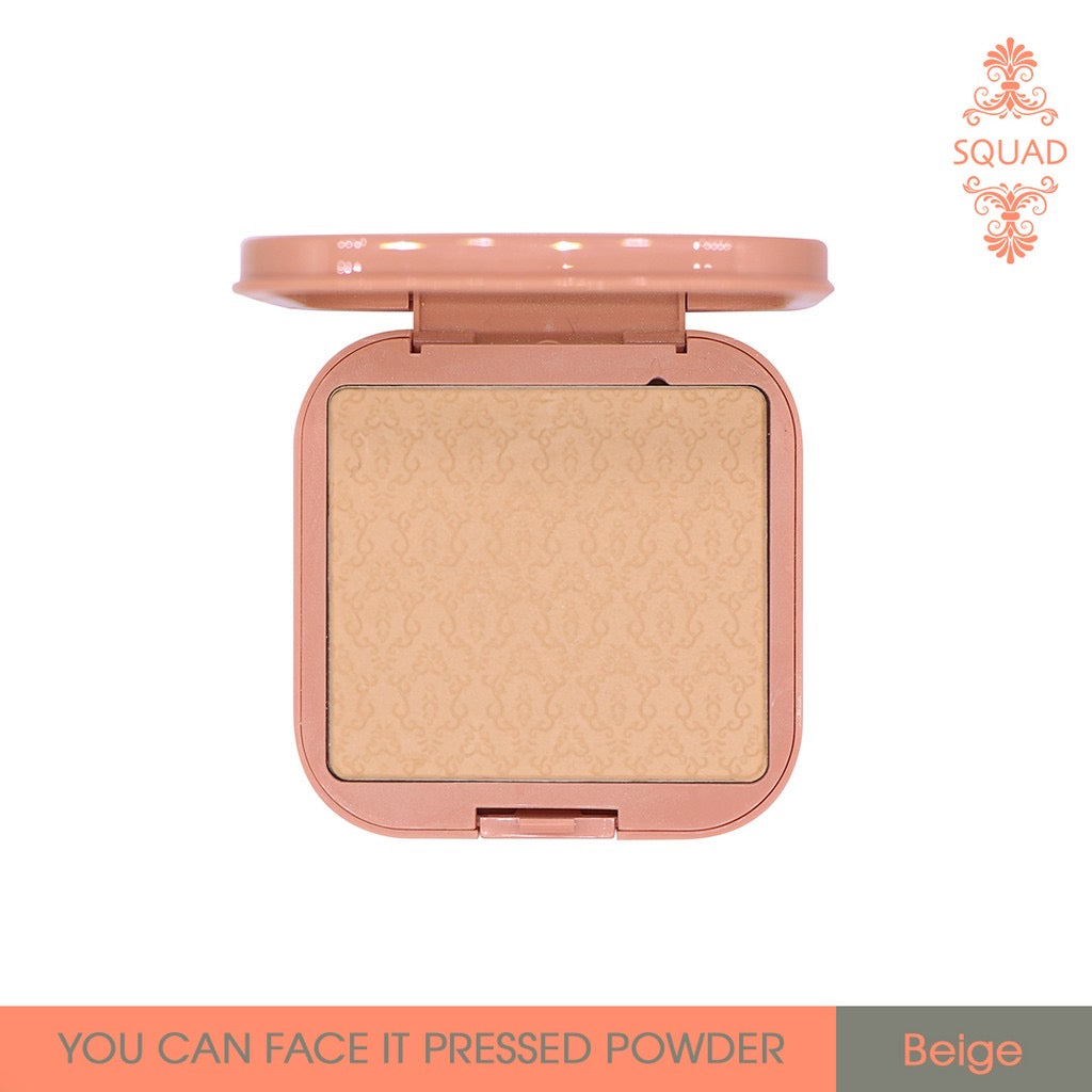 Squad Cosmetics You Can Face It Refillable Pressed Powder - La Belleza AU Skin & Wellness