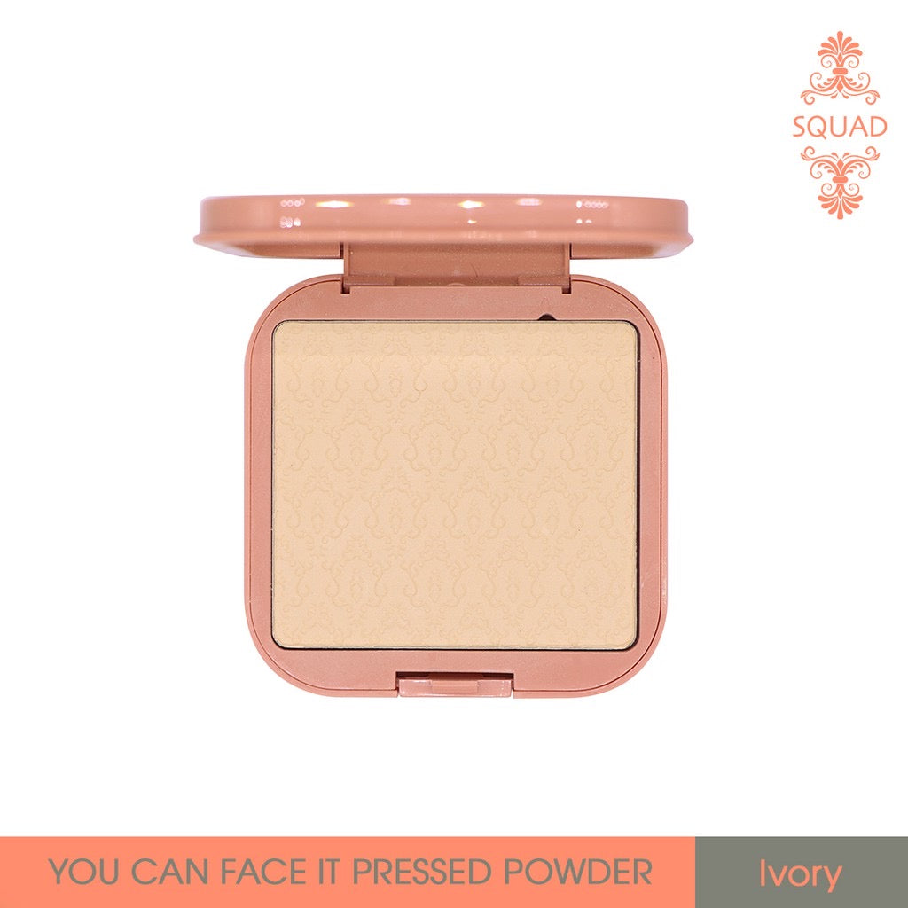Squad Cosmetics You Can Face It Refillable Pressed Powder - La Belleza AU Skin & Wellness