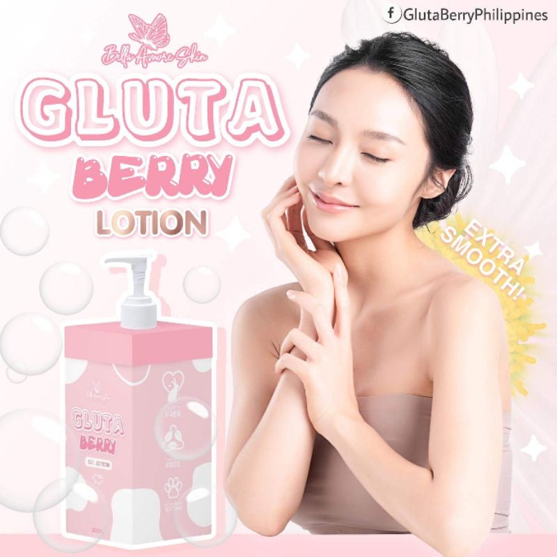Gluta Berry Lotion with SPF 65  200ml (New & Improved Version) - La Belleza AU Skin & Wellness
