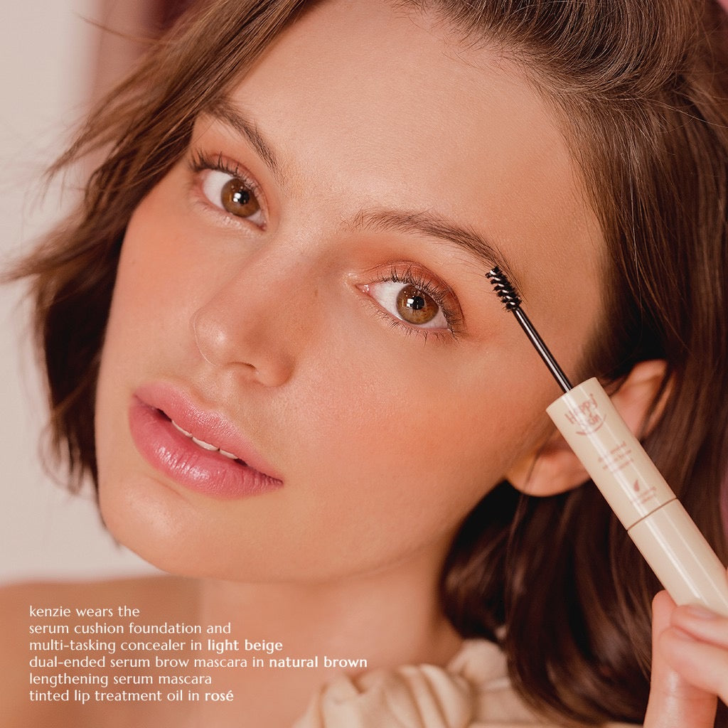 Happy Skin Second Skin Dual-Ended Serum Brow Mascara - La Belleza AU Skin & Wellness