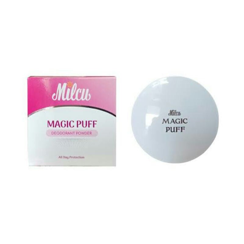 MILCU Deodorant Powder Magic Puff 40g - La Belleza AU Skin & Wellness