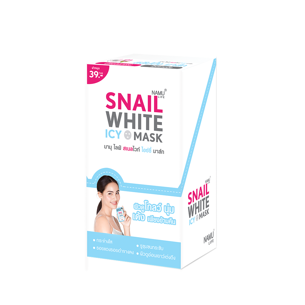 SnailWhite Icy Mask 6s/box - La Belleza AU Skin & Wellness