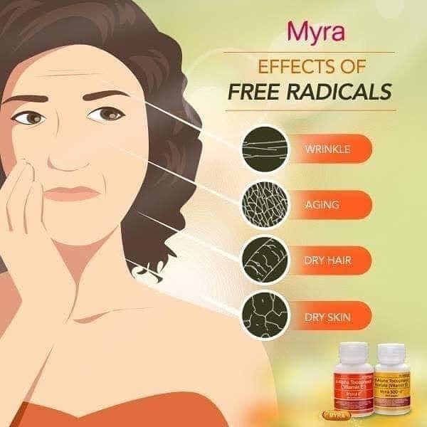 Myra®️e d-Alpha Tocopherol Vitamin E 400 I.U. Capsule - La Belleza AU Skin & Wellness