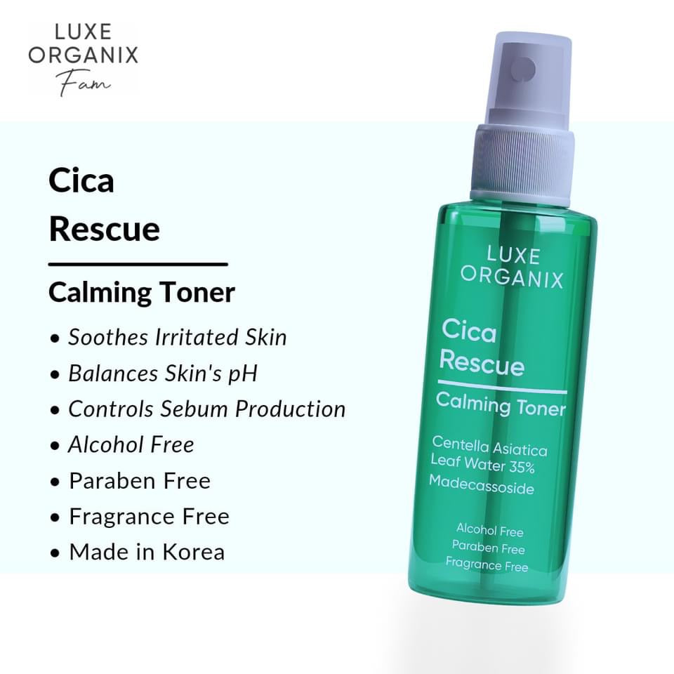 Luxe Organix Trial Size Toner Spray (10ml) - La Belleza AU Skin & Wellness