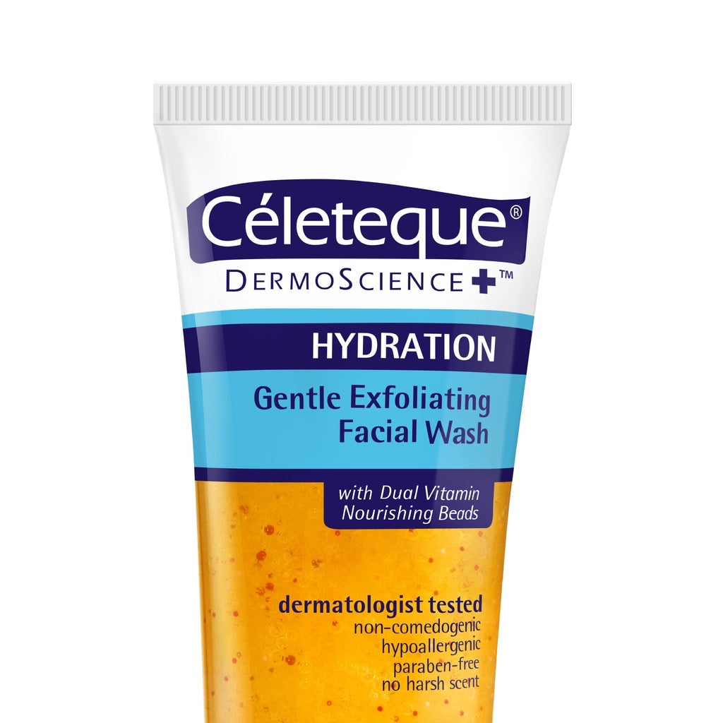 Celeteque Dermoscience Hydration Gentle Exfoliating Facial Wash 100ml - La Belleza AU Skin & Wellness
