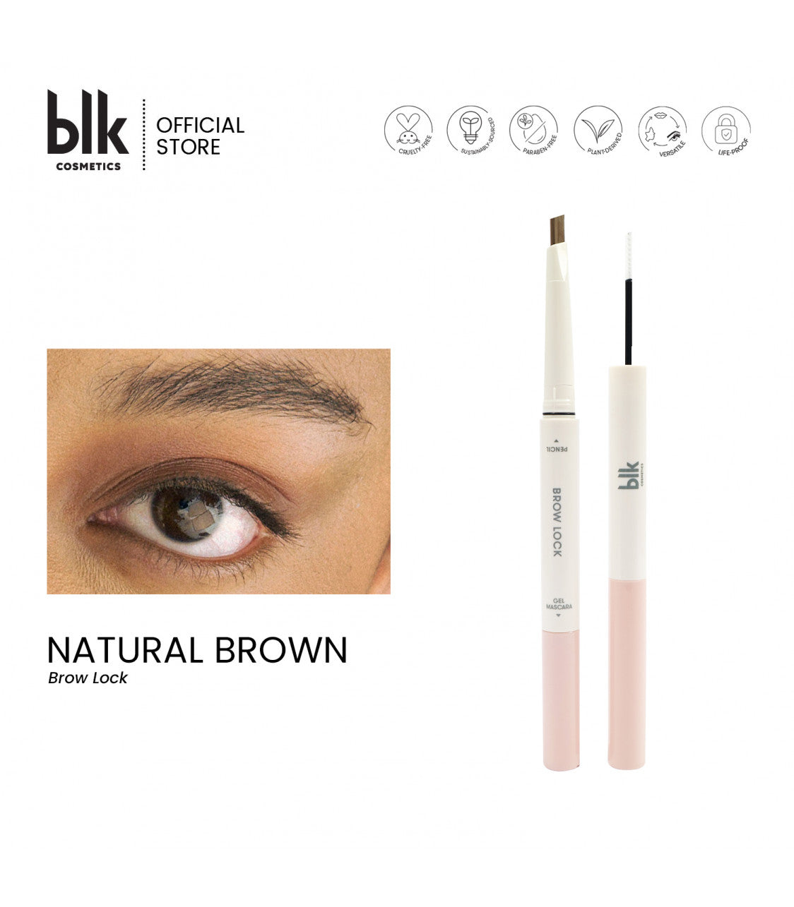 BLK Day Dream Brow Lock Pencil + Gel Mascara - La Belleza AU Skin & Wellness