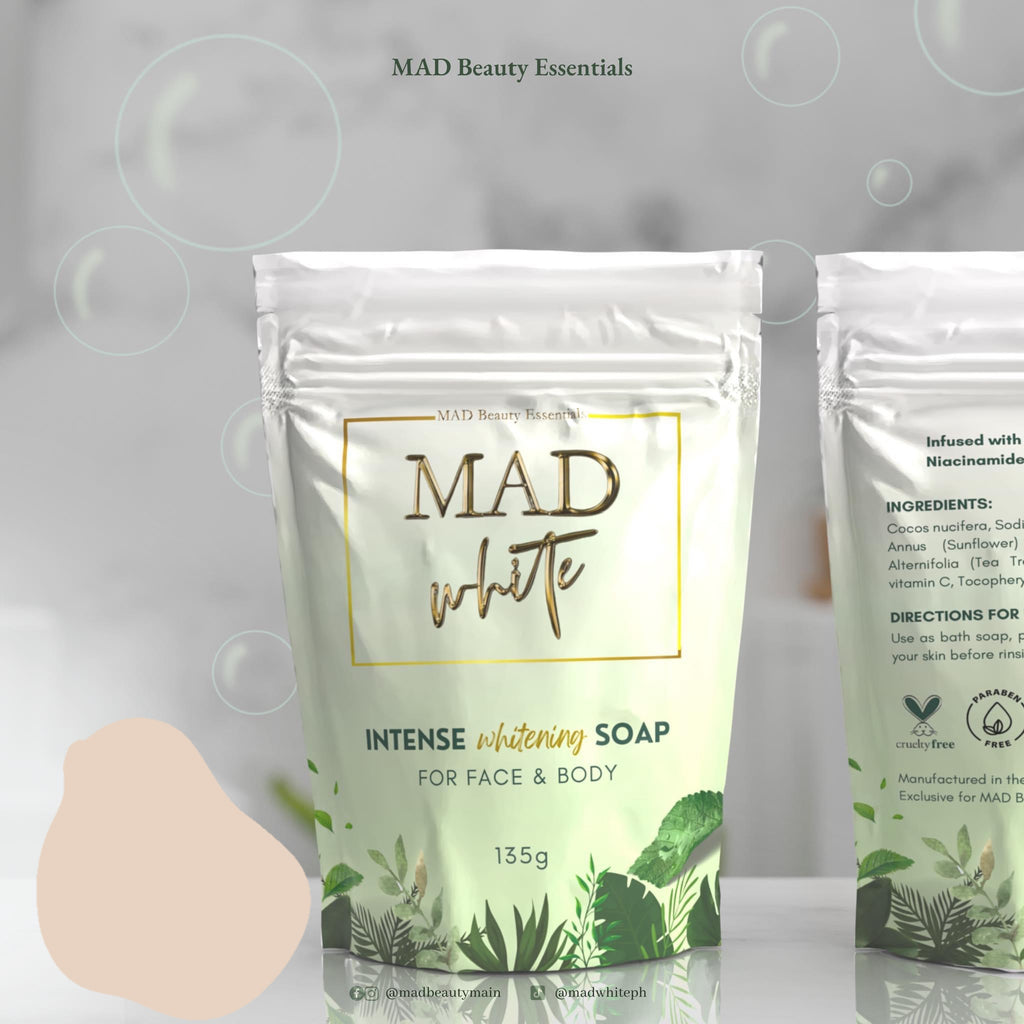 MAD White Intense Whitening Soap 135g - La Belleza AU Skin & Wellness