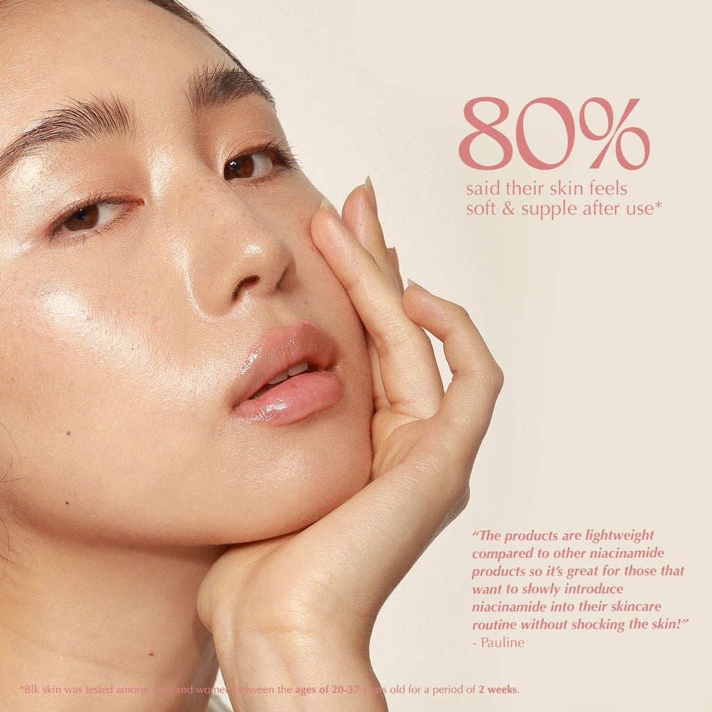 blk skin Brightening & Soothing Supercharged Face Mask +Niacinamide (1 sheet mask) - La Belleza AU Skin & Wellness