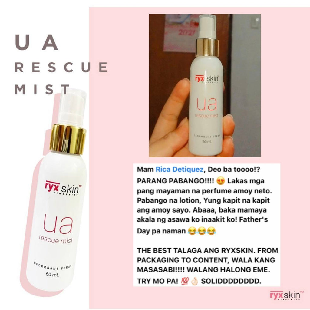 UA Rescue Mist 60ml - La Belleza AU Skin & Wellness