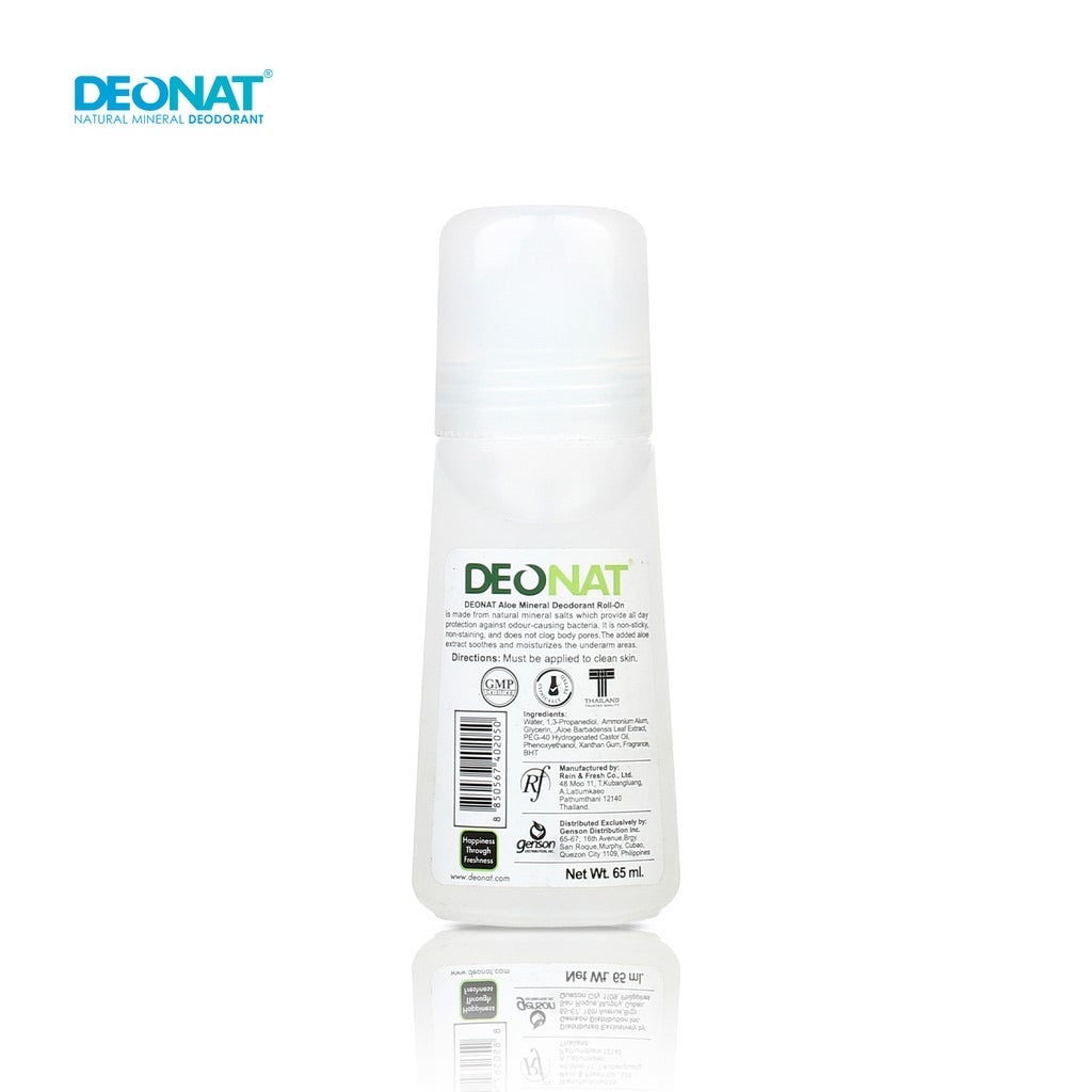 DEONAT Natural Deodorant Roll-on 65ml - La Belleza AU Skin & Wellness
