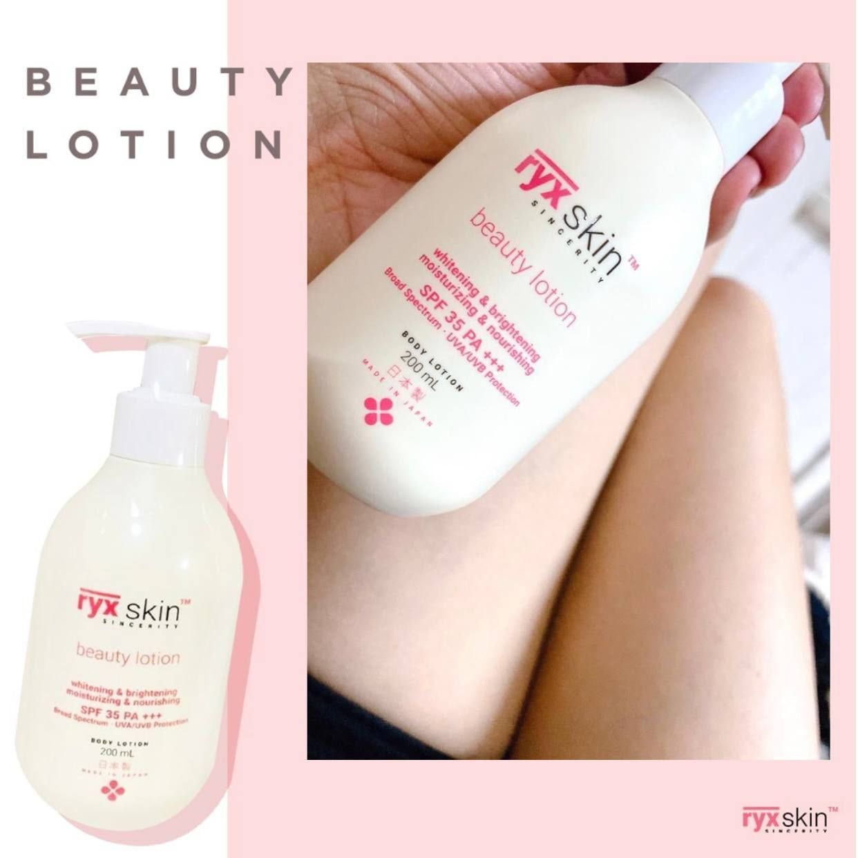 Beauty Lotion 200ml (New Bottle-Matte White) - La Belleza AU Skin & Wellness