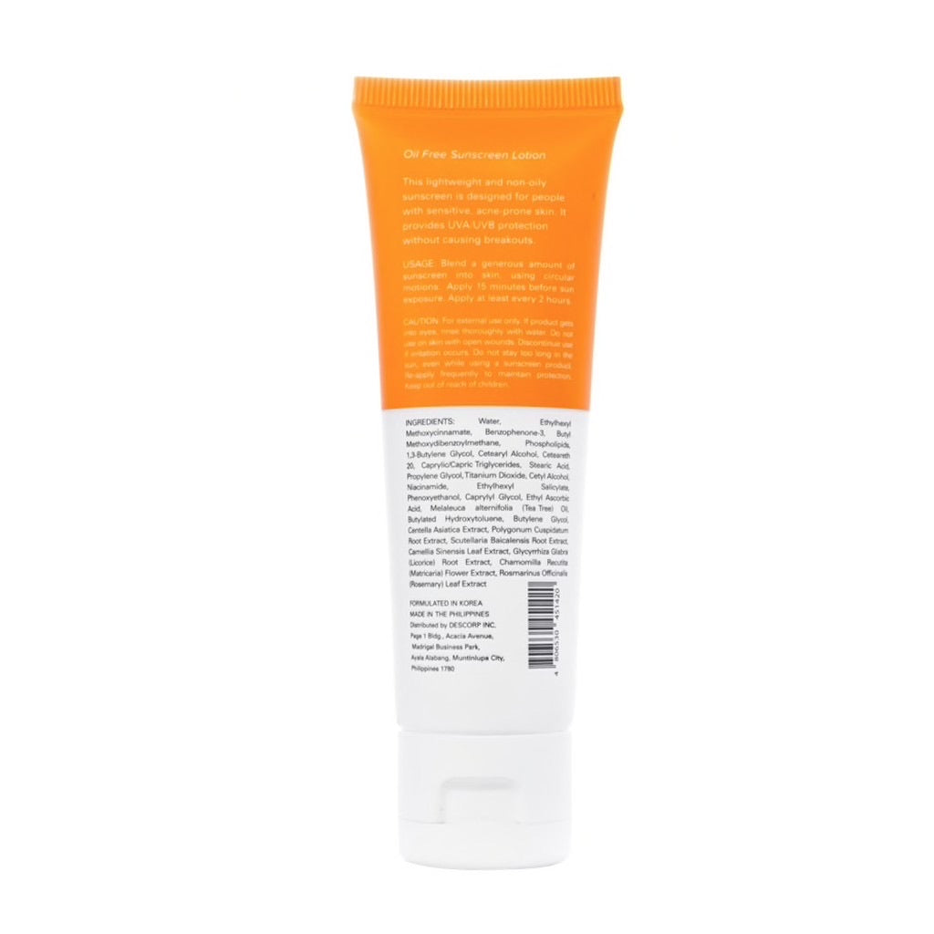 Quickfx Oil Free Sunscreen SPF50+ 50ml - La Belleza AU Skin & Wellness