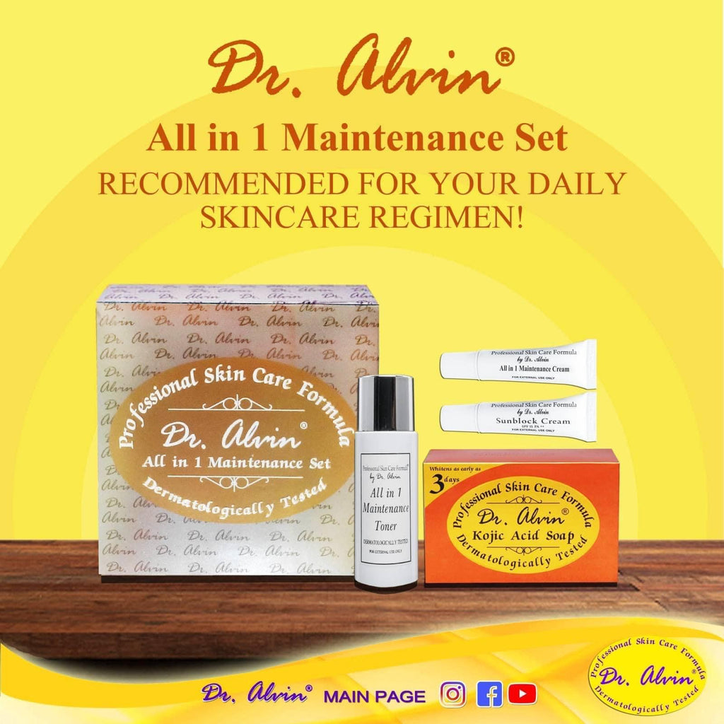 Dr Alvin All-in-1 Maintenance Set - La Belleza AU Skin & Wellness