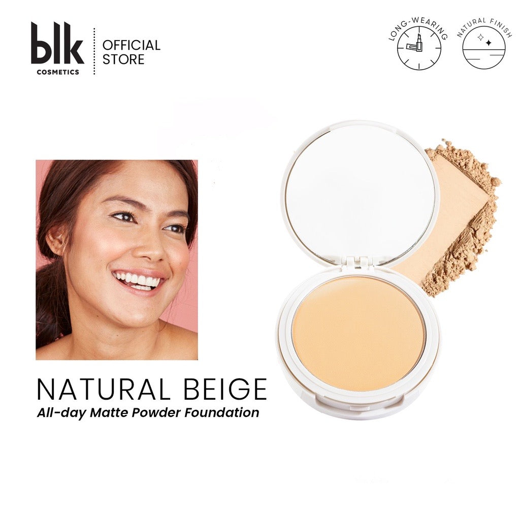 BLK Cosmetics Daydream All-Day Matte Powder Foundation Light SPF15 - La Belleza AU Skin & Wellness