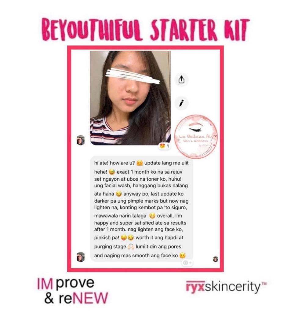 Beyouthiful Starter Kit 3.0 (With Sticker - Old Formula) - La Belleza AU Skin & Wellness