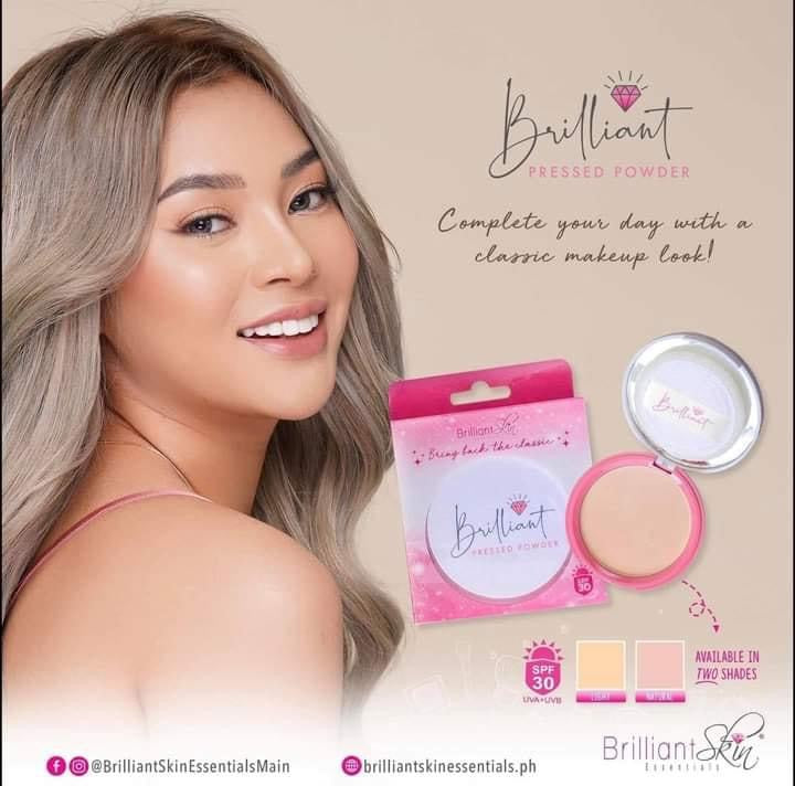 Brilliant Skin Pressed Powder 10g - Natural - La Belleza AU Skin & Wellness