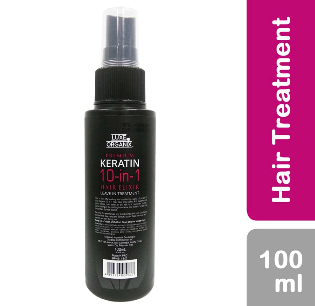 Premium Keratin 10-in-1 Hair Elixir Leave-in Treatment - La Belleza AU Skin & Wellness