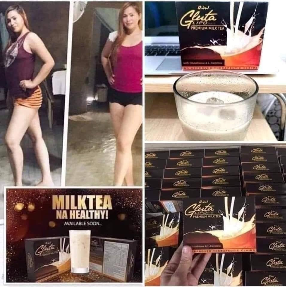 12 in 1 GlutaLipo iPremium Milk Tea with Glutathione & L-Carnitine - La Belleza AU Skin & Wellness