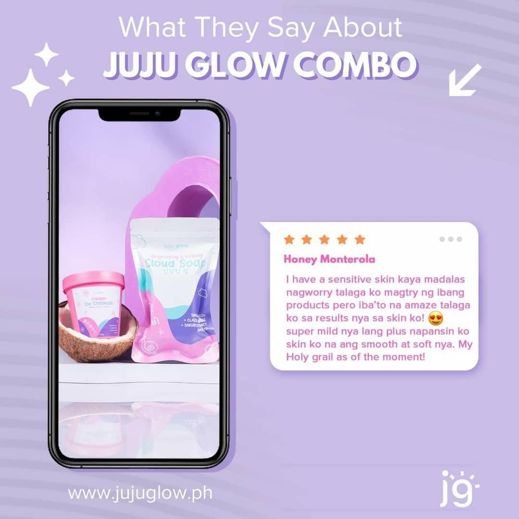 Juju Glow Ice Cream Mask 135g - La Belleza AU Skin & Wellness