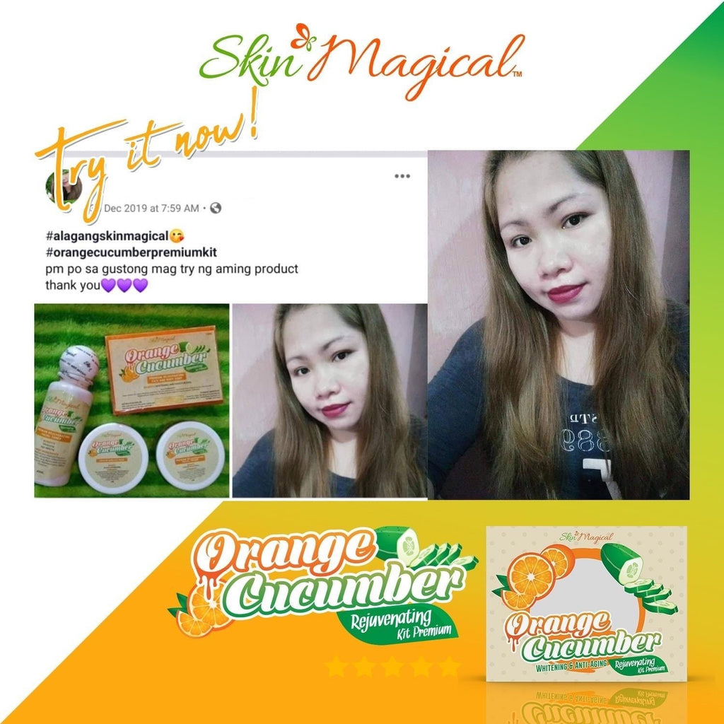 Skin Magical Orange Cucumber Set - Rejuvenating Kit Premium (EXP 08/2023) - La Belleza AU Skin & Wellness