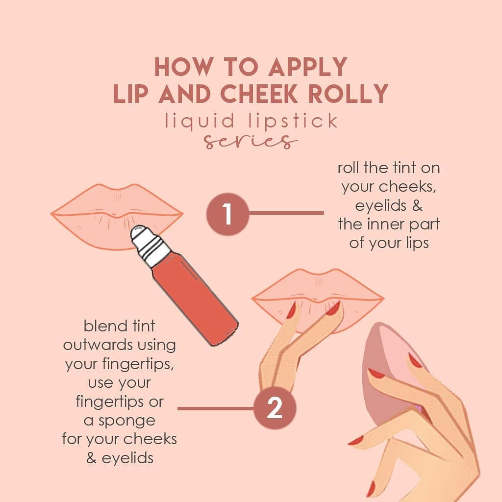 Sooper Beaute Lip and Cheek Rolly (Liquid Lipstick Series) - La Belleza AU Skin & Wellness