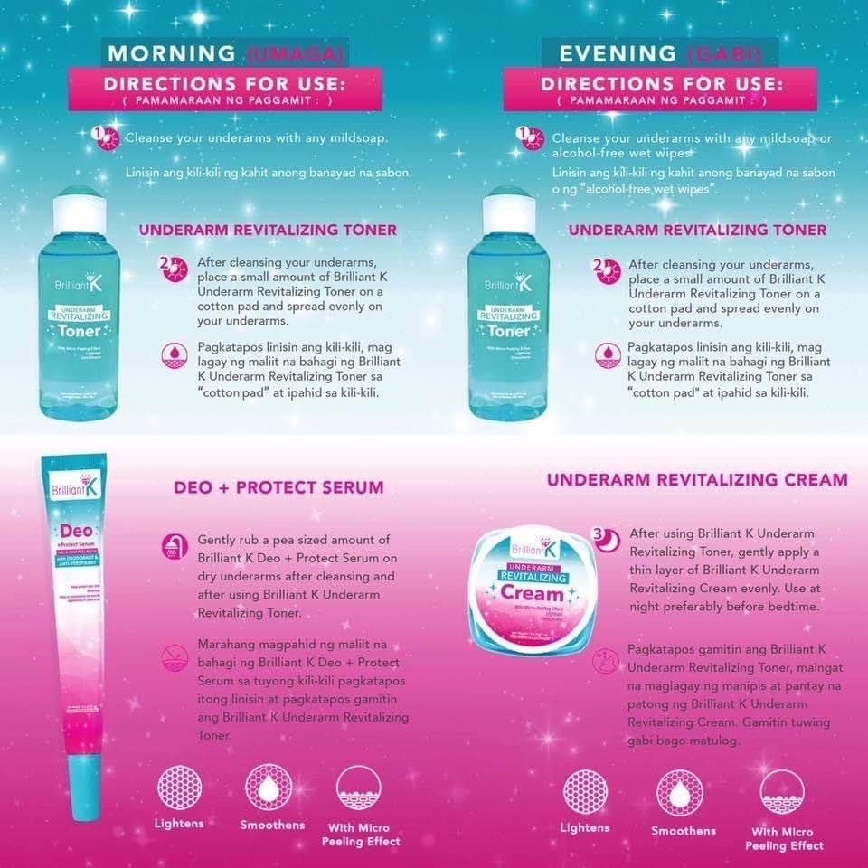 Brilliant Skin Underarm Revitalizing Kit - La Belleza AU Skin & Wellness