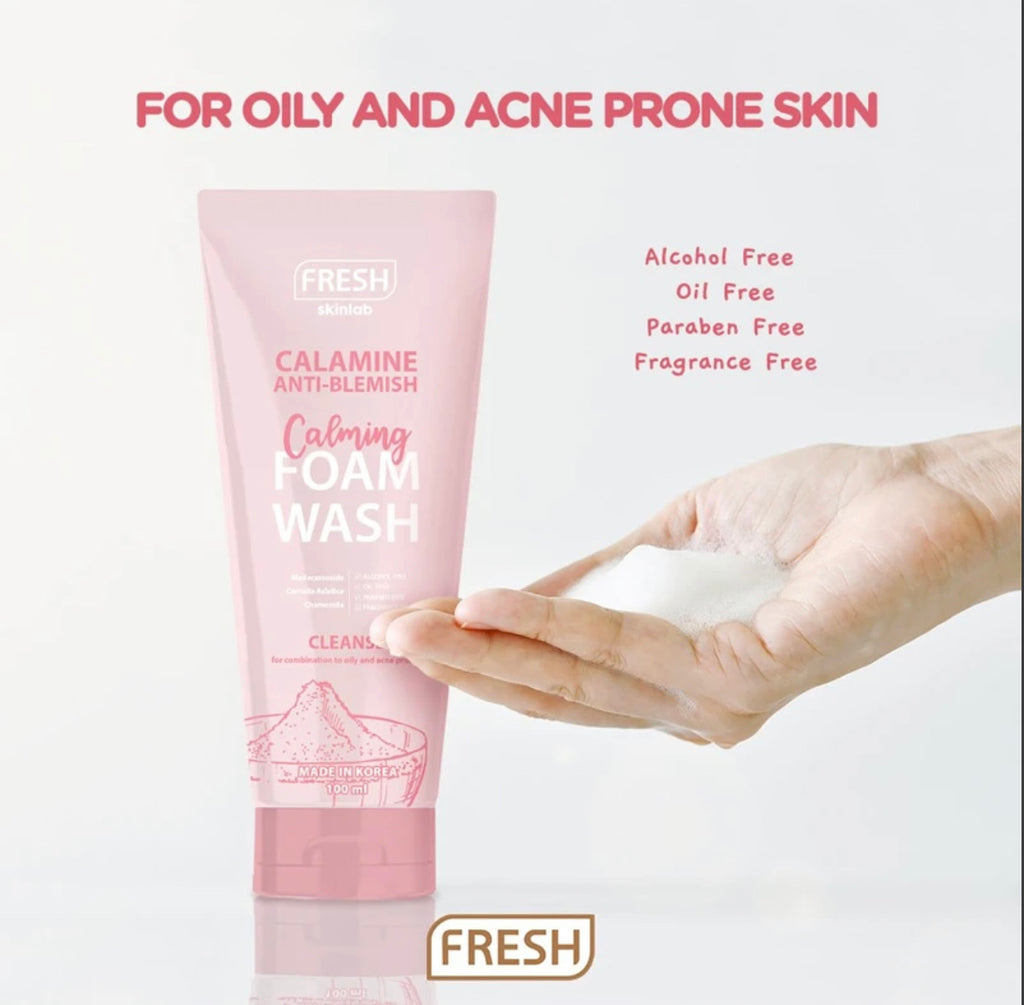 Calamine Anti Blemish Calming Foam Wash - La Belleza AU Skin & Wellness