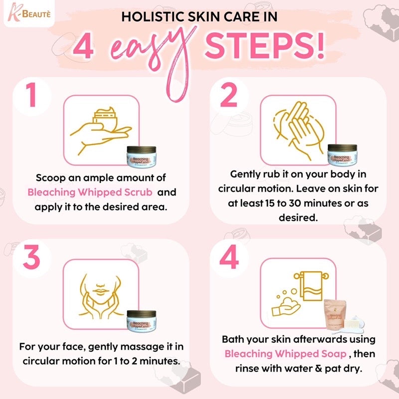 K-Beaute Bleaching Whipped Soap 125g - La Belleza AU Skin & Wellness