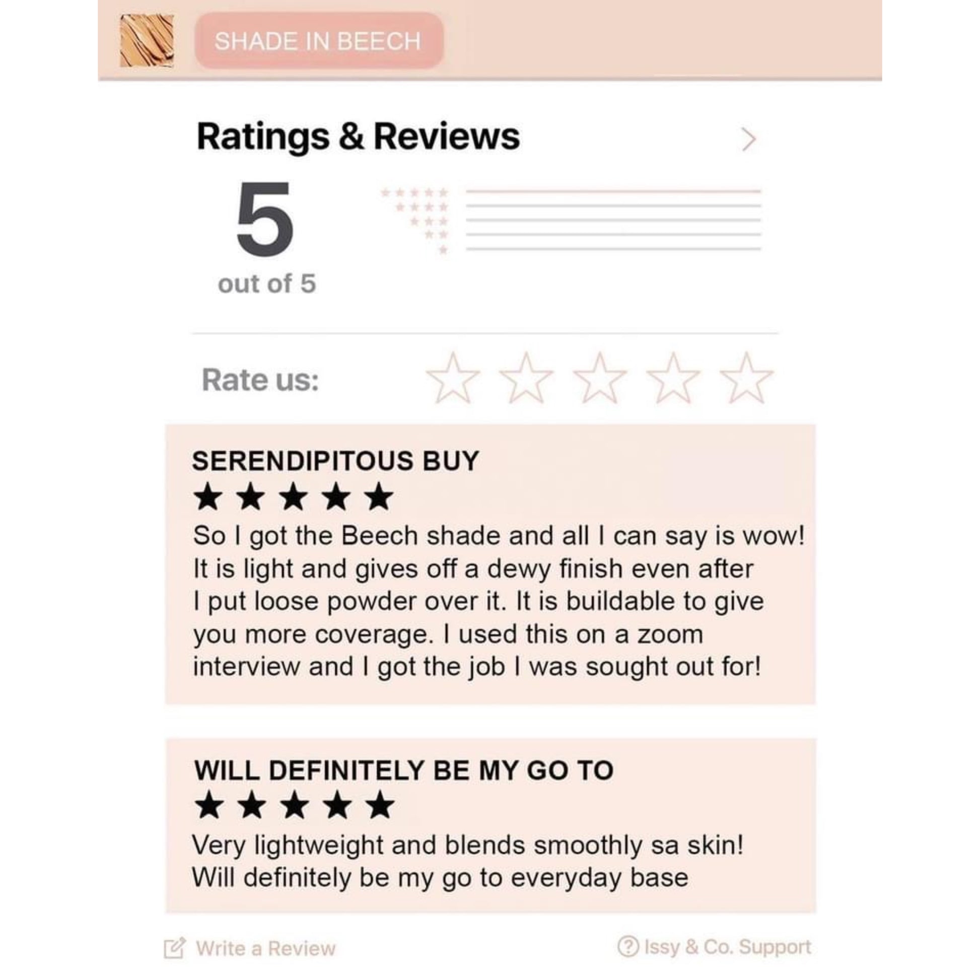 Issy & Co. Active Skin Tint SPF35 - La Belleza AU Skin & Wellness