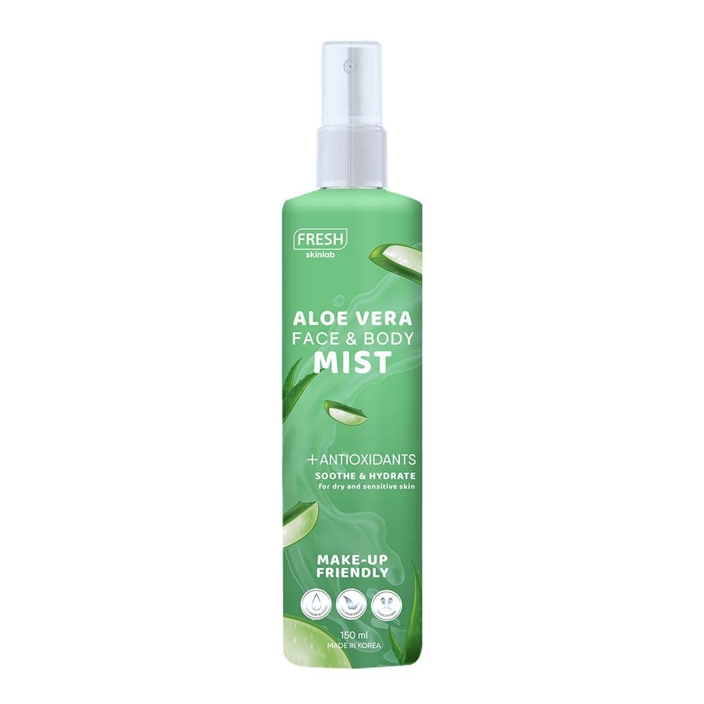 Fresh Skinlab Aloe Vera Face & Body Mist 150ml - La Belleza AU Skin & Wellness