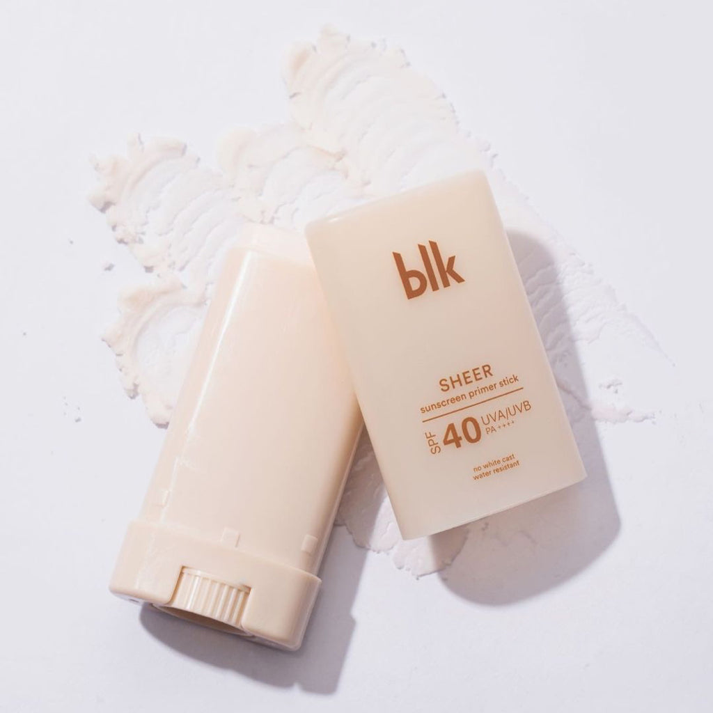 BLK Cosmetics Universal Sheer Sunscreen Primer Stick SPF 40 UVA/UVB PA++++ 15g - La Belleza AU Skin & Wellness